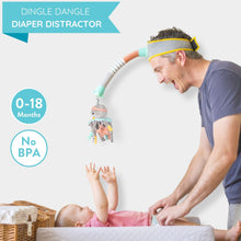 Load image into Gallery viewer, Dingle Dangle Diaper Changing Distractor
