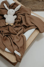 Load image into Gallery viewer, Caramel Waffle Knit Blanket

