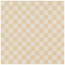 Load image into Gallery viewer, Butter Cream &amp; White Checkered Nursing Pillow Cover
