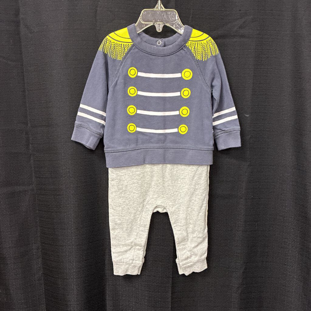 Dumbo band leader outfit w/printed buttons