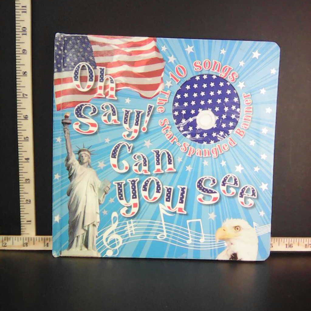 Oh Say! Can You See (USA) w/CD -hardcover