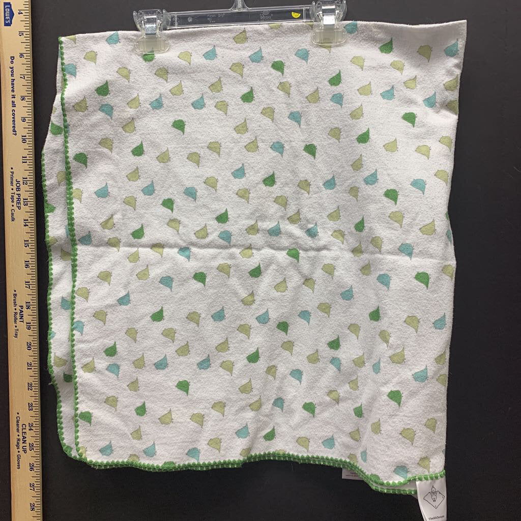 Swaddle wrap blanket w/birds