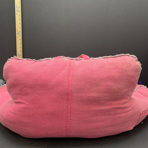 Back rest pillow w/butterflies