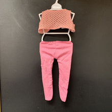 Load image into Gallery viewer, Tights &amp; Shawl for 18" doll
