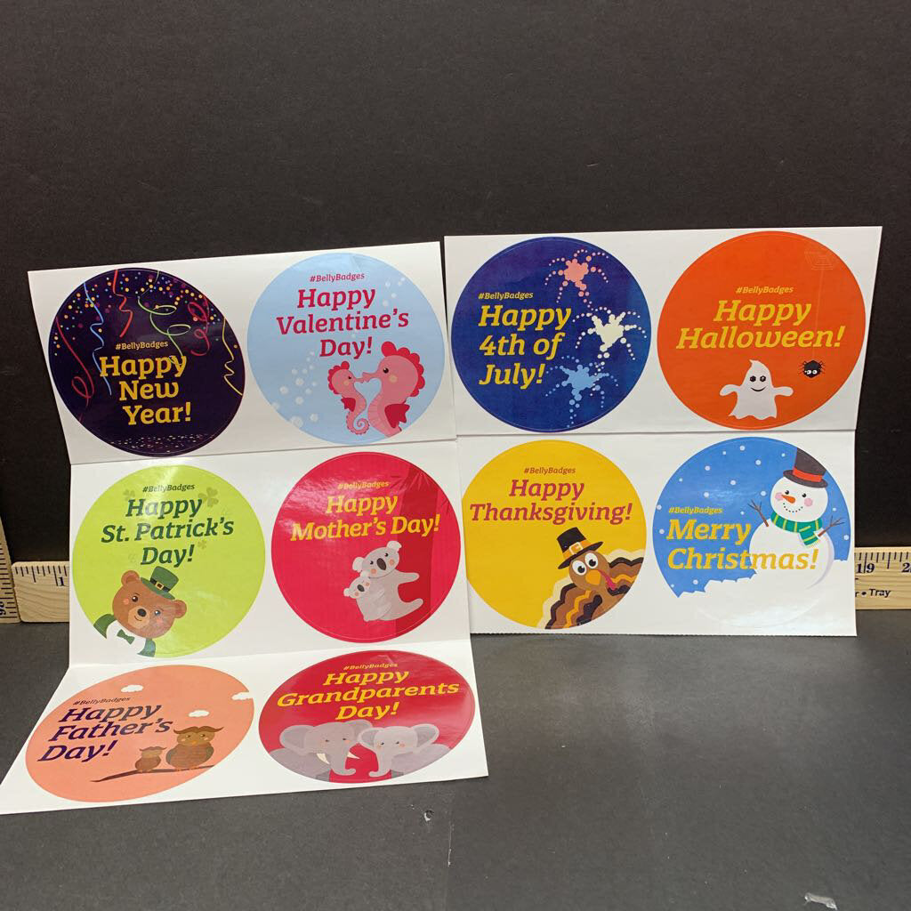 Milestone stickers