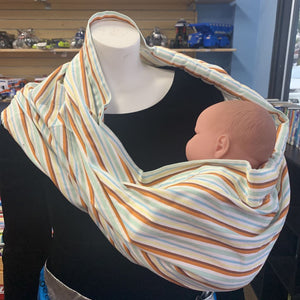 Striped nursing cover