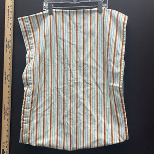Striped nursing cover