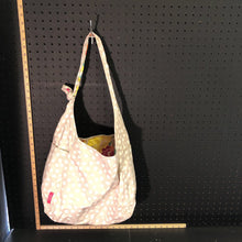 Load image into Gallery viewer, floral/polka dot reversible bag
