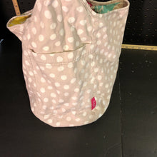 Load image into Gallery viewer, floral/polka dot reversible bag
