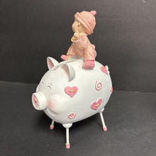Load image into Gallery viewer, Piggy Bank w/ Girl
