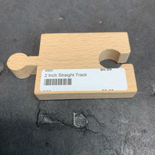 Load image into Gallery viewer, 2 inch wooden straight track

