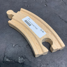 Load image into Gallery viewer, 3 1/4 inch wooden curved track
