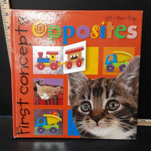 Load image into Gallery viewer, Opposites: Lift-the-Flap (Roger Priddy) (First Concepts) -board
