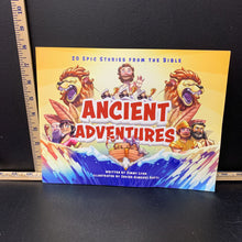Load image into Gallery viewer, Ancient Adventures: 20 Epic Stories from the Bible (Jimmy Lynn) -religion paperback
