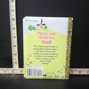 Please and Thank You, God (Dennis Shealy) (Golden Book) -religion board
