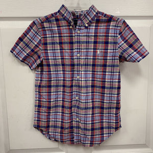 plaid button down shirt
