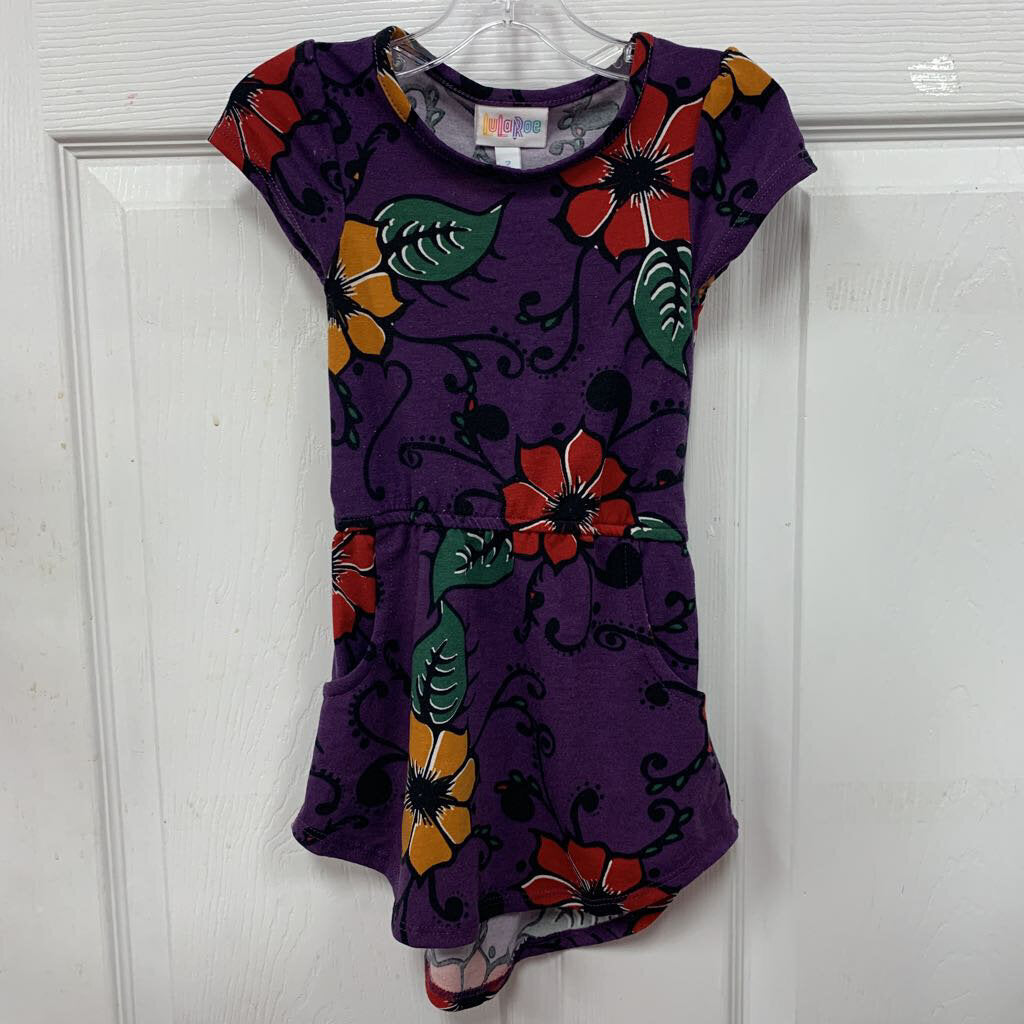 flower dress w/pockets