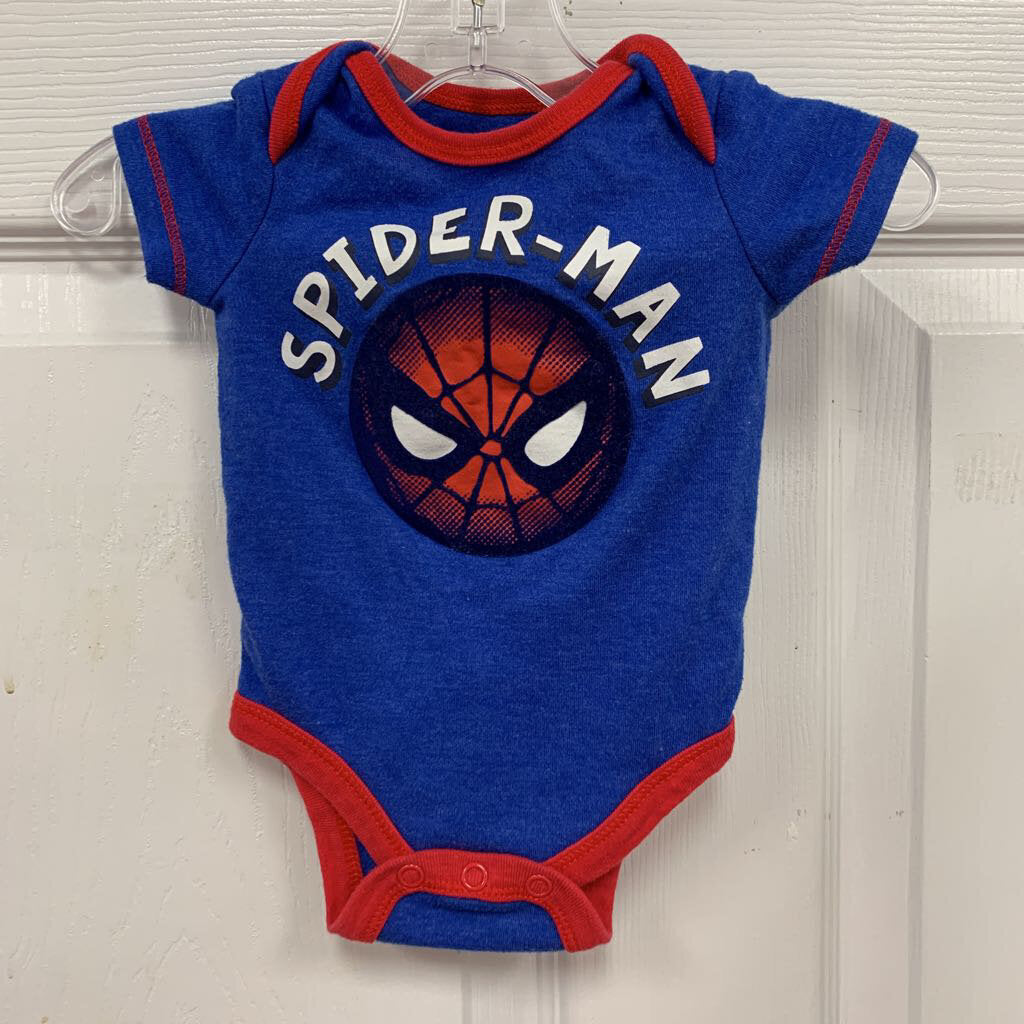 Spider-man face onesie