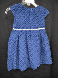 flower lace dress w/bow