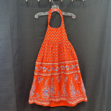 Load image into Gallery viewer, halter flower dress
