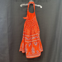 Load image into Gallery viewer, halter flower dress
