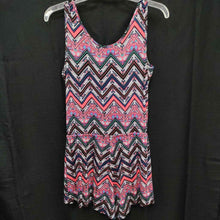 Load image into Gallery viewer, v-neck chevron romper
