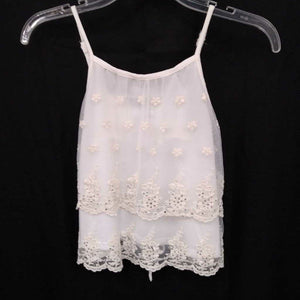 Lace crop top