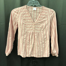 Load image into Gallery viewer, striped flower top
