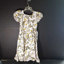 Load image into Gallery viewer, butterfly pattern dress w/ruffle bottom
