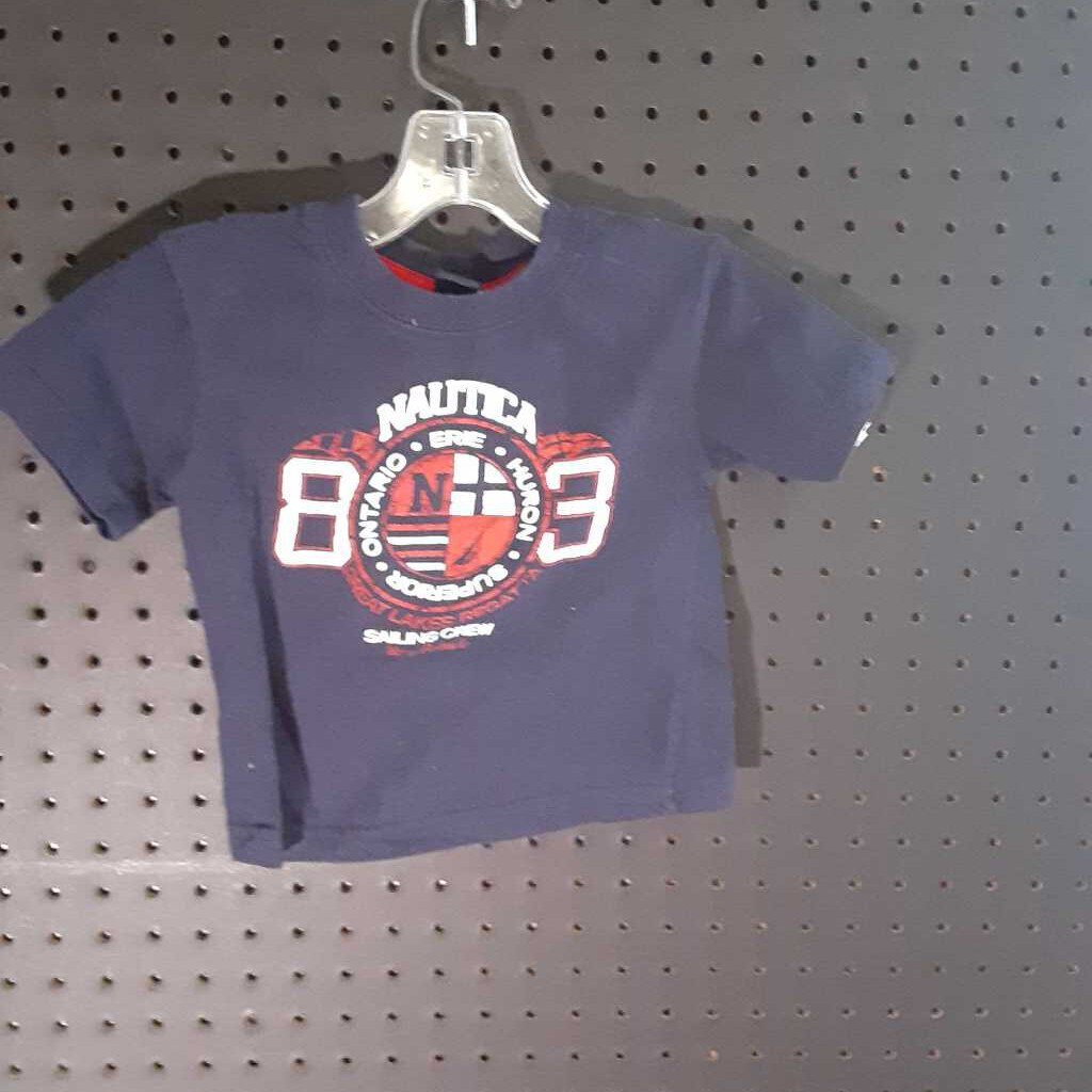 Nautica sailing crew tshirt