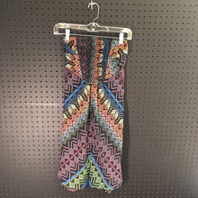 Load image into Gallery viewer, strapless pattern dress
