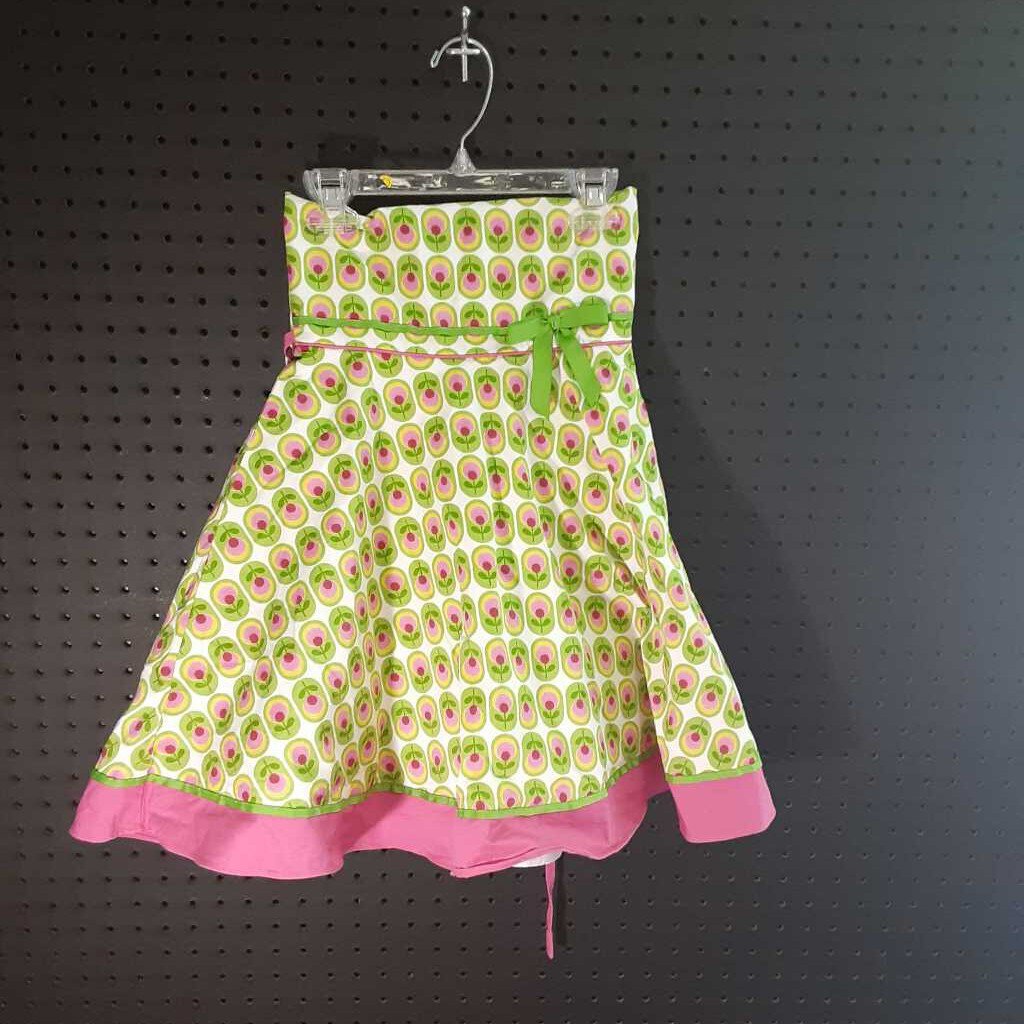 flower print halter dress