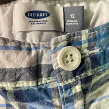 Load image into Gallery viewer, plaid cargo shorts

