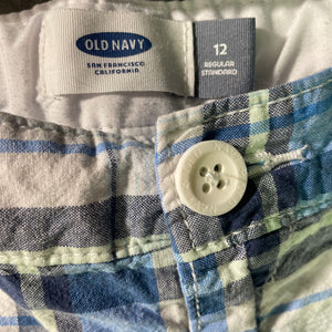 plaid cargo shorts