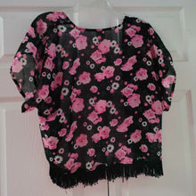 Load image into Gallery viewer, flower cover up top
