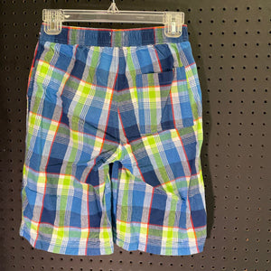 plaid casual shorts