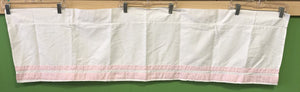 striped valance