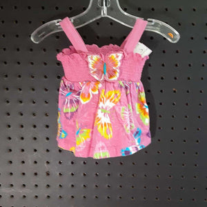sleeveless butterfly top