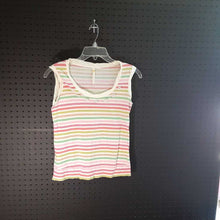 Load image into Gallery viewer, striped top w/buttons
