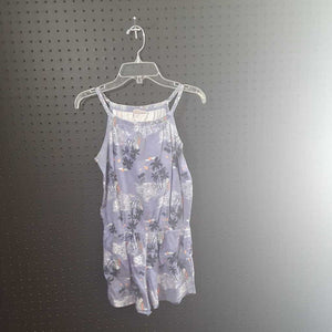 sleeveless beach romper
