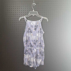 sleeveless beach romper