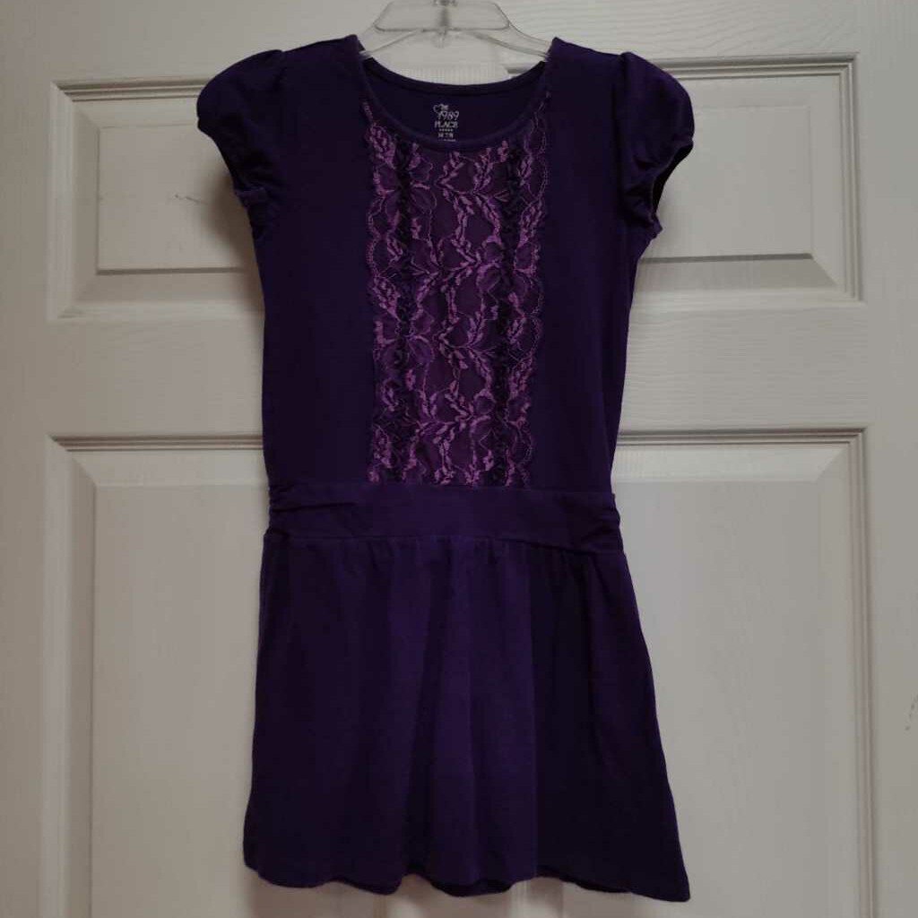 Lace front dress