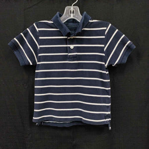 striped polo shirt