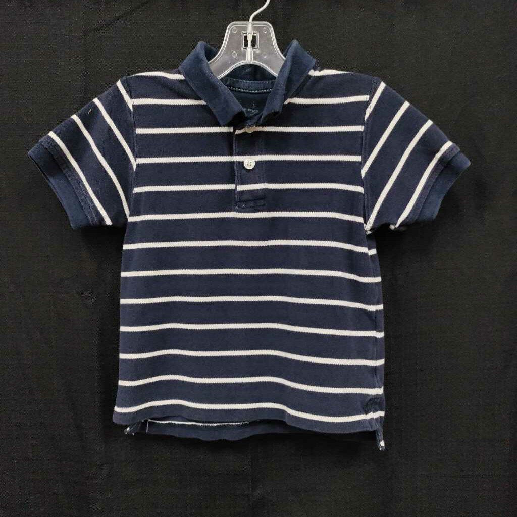 striped polo shirt