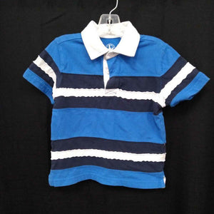 striped polo shirt