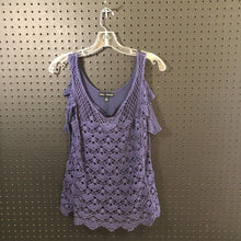 Load image into Gallery viewer, cold shoulder crocheted top
