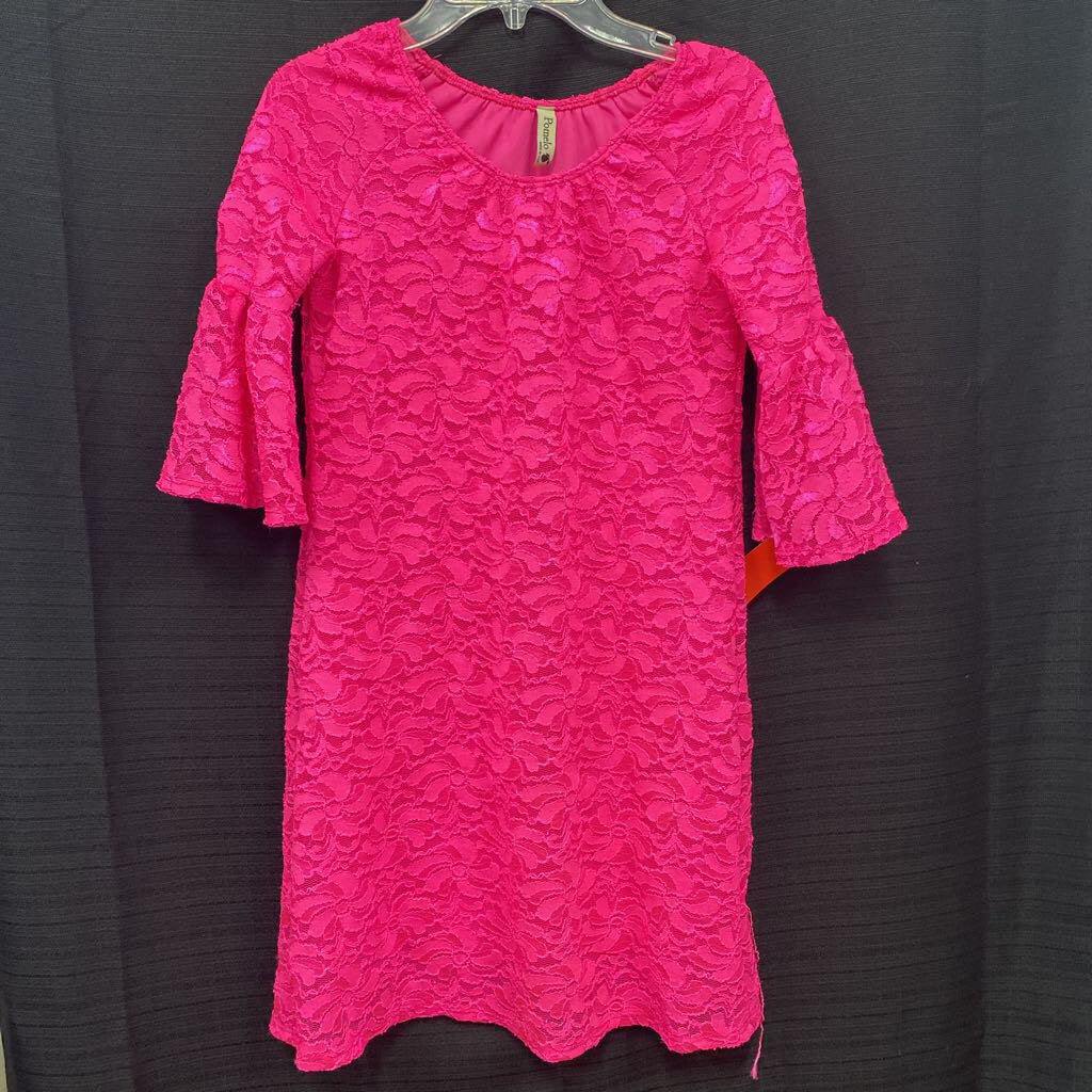 3/4 lace dress