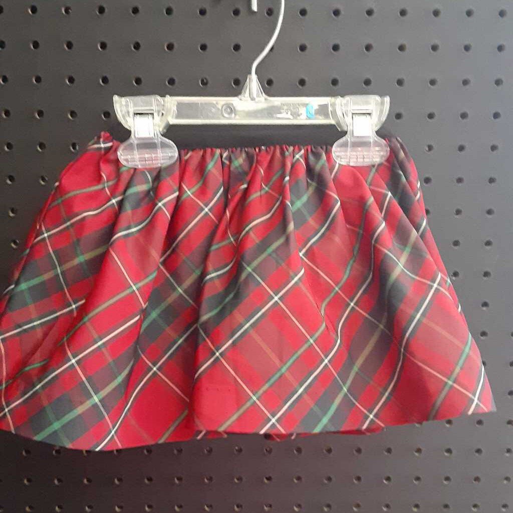 plaid skirt