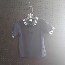 Load image into Gallery viewer, polo w/striped collar&amp;sleeves
