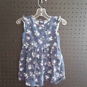 sleeveless floral dress